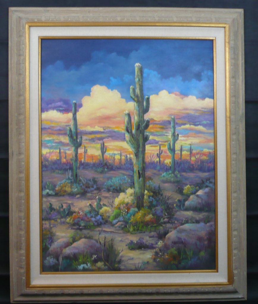 23 "Crayola Sunset" 30x40 Framed ($2,000)