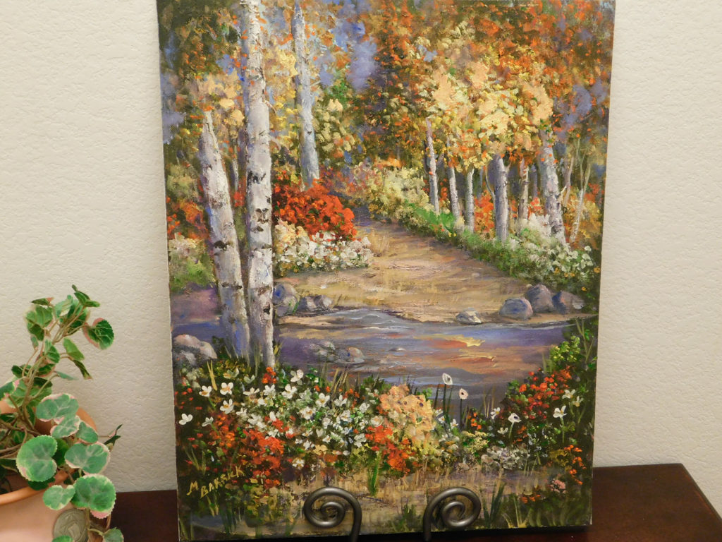 "Springtime in the Mountains" 16x20 Not Framed